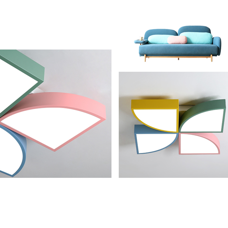 Nordic Wind Farbe Windmühle Kinderzimmer Deckenlampe moderne Schlafzimmerlampe warme Persönlichkeit kreative LED-Cartoon-Lampen