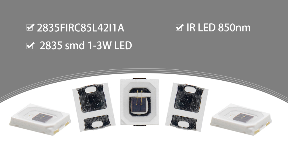 2835FIRC85L42I1A High Power IR LED 850nm SMT Individual LED