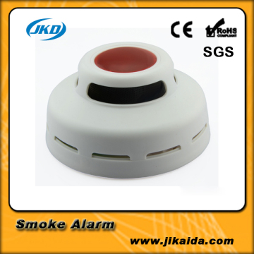 High quality smoke detector red light flash smoke alarm