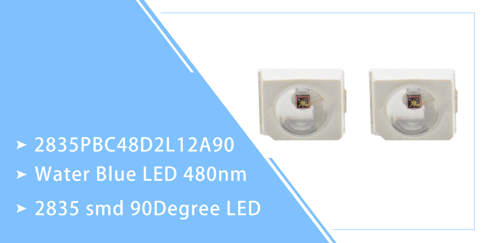 2835 SMD LED 480nm