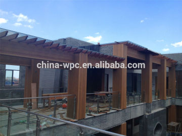 park decorative wpc post