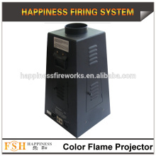 Stage effect colorful flame machine, DMX512 control, China supplier
