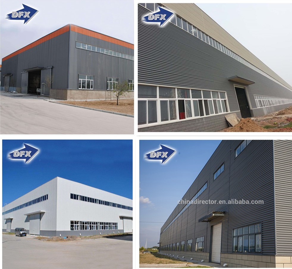 Beautiful Industry Durable Light Gauge Steel Structure Framing Prefabricated Bulk Warehouse Hangar/Structure