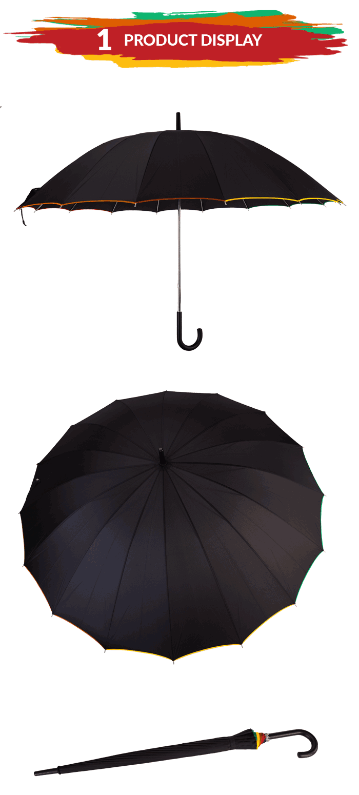 large stick umbrella