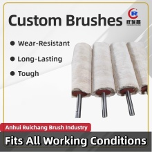 Cloth Wheel Roller for Continuous Polishing