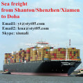 Shantou naar Doha Shipping Tijdschema