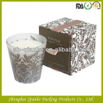 printed candle gift box,romantic candle box,customized box