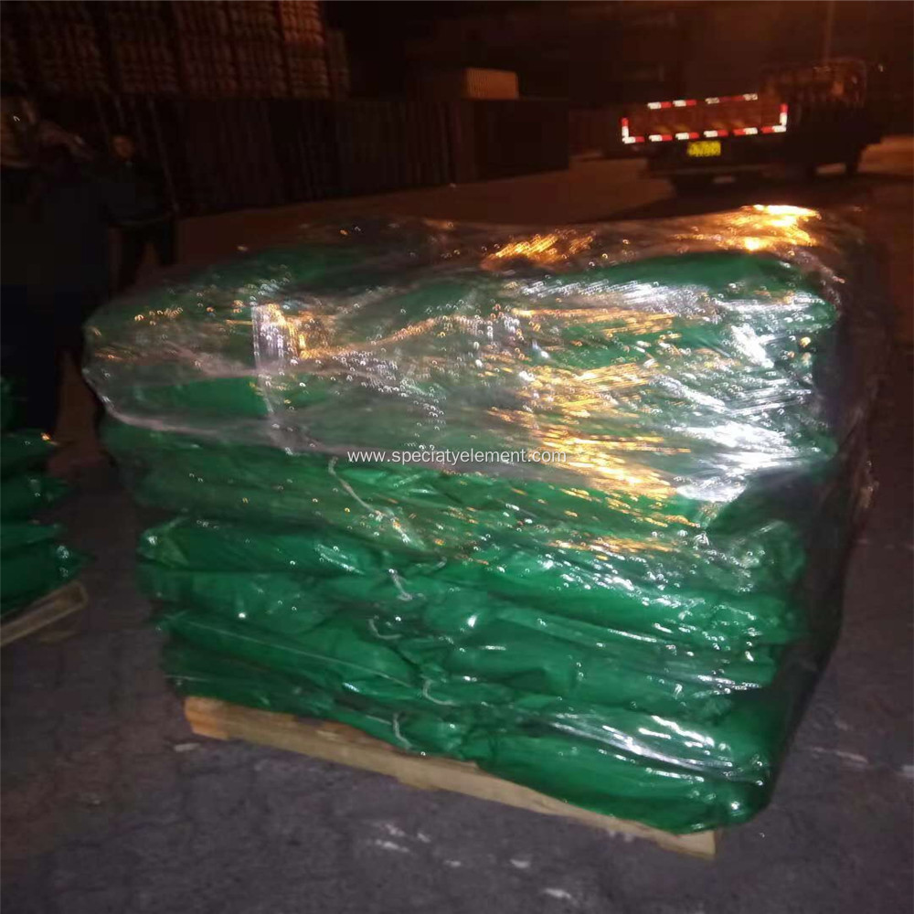 Chrome Green pigment for cement products