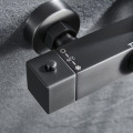 Shower Faucet Set Wall-Mounted Shower System Matte Black