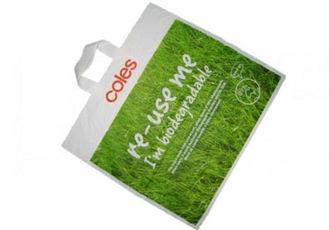 Polythene HDPE Vest Plastic Bags Biodegradable And Customiz