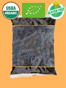 Gluten Free Black Rice Rotini Pasta