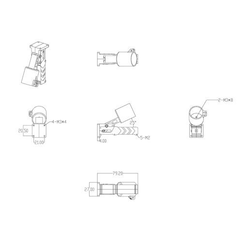 L9 20kg Heavy Payload Electric Landing Gear