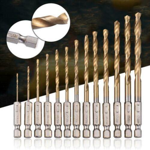 HSS Titanium Coated Twist Drill Bit