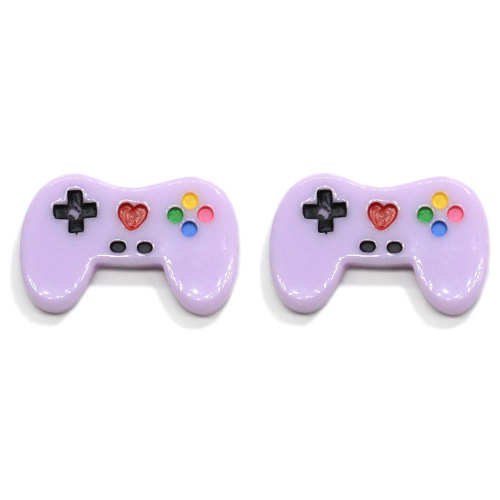 100 sztuk Kawaii Glow Dark Resin Symulacja Game Controller Dollhouse Art Flatback Cabochon DIY Craft Decoration