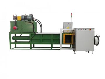 Automatic small waste paper baler machine