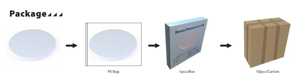 LED Ceiling Light with 3000K 4000K 5000K Diameter 310mm
