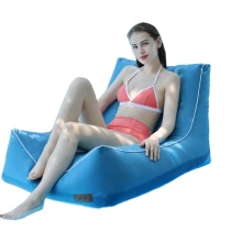 Beach Waterproof Air Filling Bean Bag Lounge Sofa for Swimming Pool