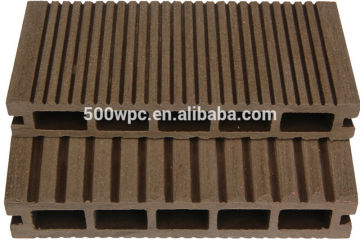 140 * 25mm Fashionable and waterproof wood plastic composite decking / wpc decking / composite decking for indoor