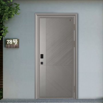 Gray high-grade villa security door