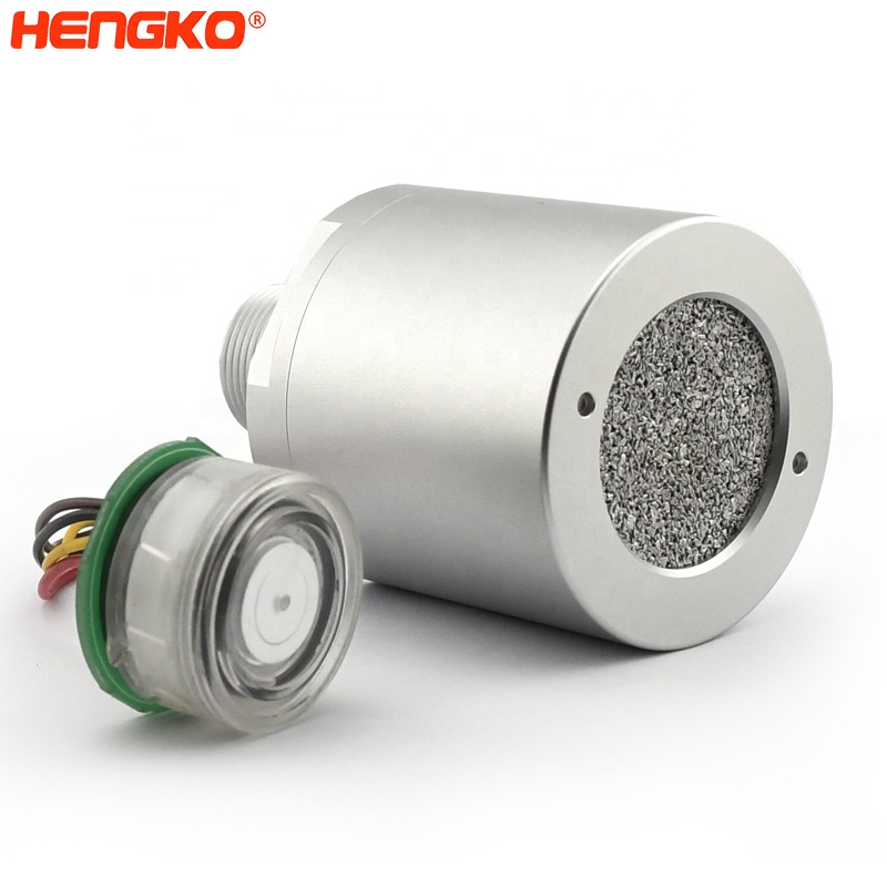 HENGKO waterproof and flameproof sintered stainless steel 316 316L sensor housing for gas leak sensor detector