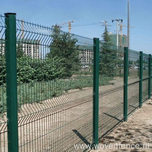 powder coated welded galvanized wire fence