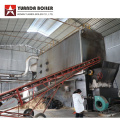 Wood Chips Thermal Fluid Boiler for Hot Press