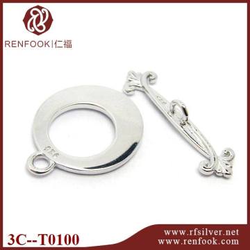 Handmade silver jewelry 925 sterling silver Toggle Clasp