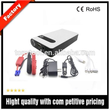 High-efficiency peak 300A car jumpstarter, multiple pocket power bank car jumpstarter emergency starter