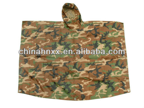 Camo Military Army raincoat Poncho