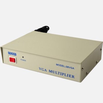 1 INPUT 8 OUTPUTS VGA VIDEO AMPLIFIER SPLITTER
