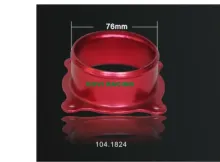 CNC Machine-Cut Aluminum Car Adapter for Air Filters