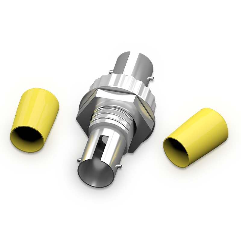 ST-ST fiber optic coupler, fiber flange connector, Low loss fiber optic adapter