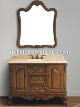 rubber wood bathroom vanity FB-G8109B
