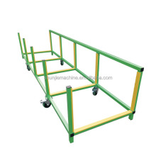 Wholesale 1500 kg Aluminum Profile Transport Trolley for Logistics Warehouse