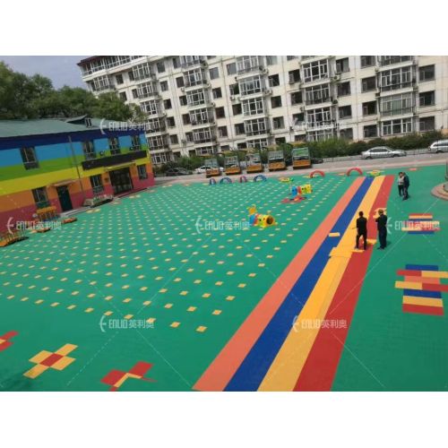 SES Kindergarten Playground Interlocking Floor