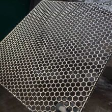 Customized Hexagonal Hole Punch Decorative Mesh Metal Plate
