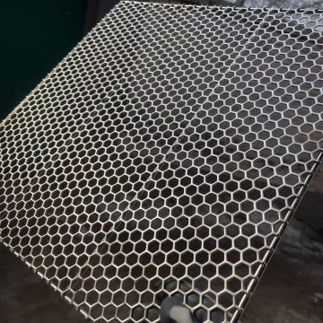 Customized Hexagonal Hole Punch Decorative Mesh Metal Plate