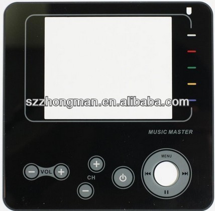 Transparent Display Membrane Switch Keypad For Music Instruments