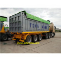 Tri-eixo 32 Ton End Dump Trailers