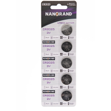 CR2025 Button Cell Battery - 5PCS/blister Pack, Good Price & Quality