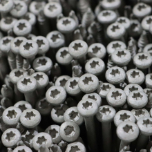 Screws of various sizes for building waterproof fasteners