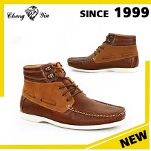 Male fashionable pu upper casual shoes roman sneaker boots