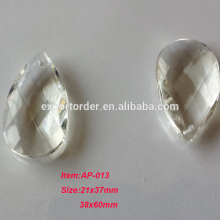 2016 clear teardrop Acrylic pendant