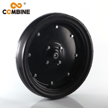 closing wheel for seeding machinery