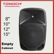 8Inch 10 Inch 12Inch 15 Inch 2X15 Inch Plastic Empty Speaker Box
