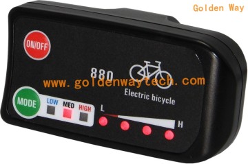 electric bike display, 880 e bike display, LED display for electric bike