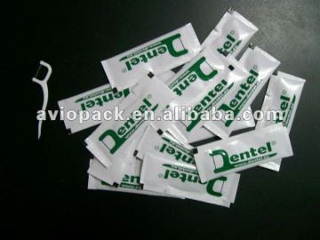 individual pack dental floss pick