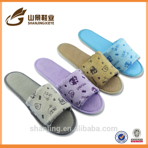 plastic slipper slipper socks with rubber sole ladies flat slipper