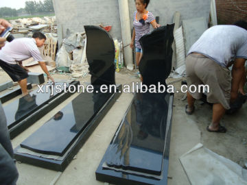 china black granite gravestones