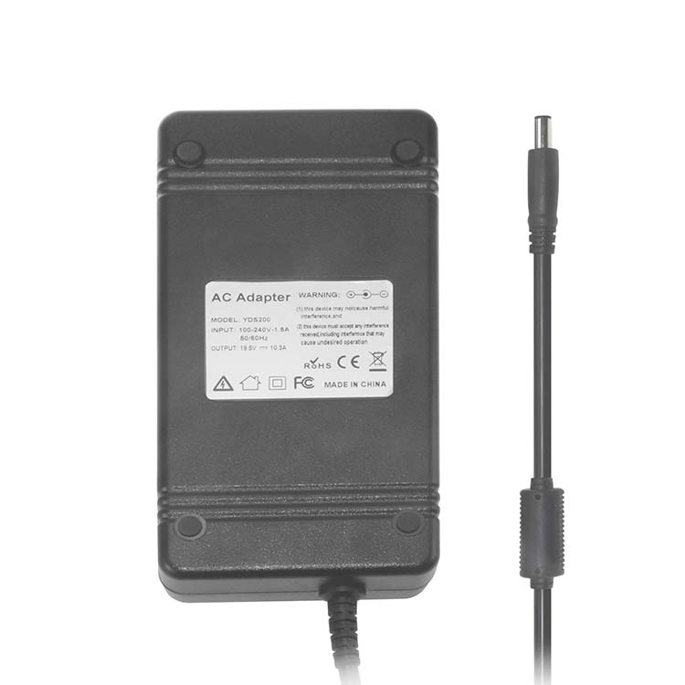 Adaptador de portàtil AC-DC 200W 19,5V 10,3A per a HP